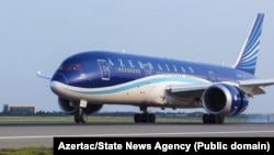 Azerbaijan Airlines plane