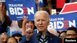 Biden in Houston, Tx