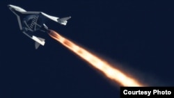 Корабль компании "Virgin Galactic"