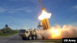 Противоракетный комплекс для перехвата ракет средней дальности (THAAD)